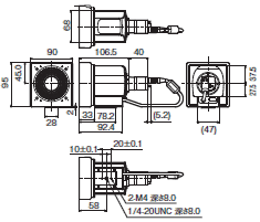 FZ3シリーズ 外形寸法 7 