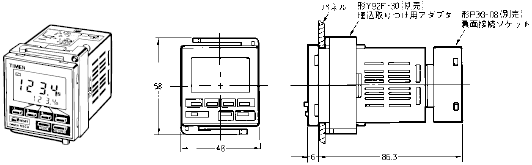 H5CR 外形寸法 5 