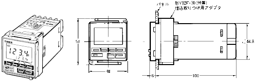 H5CR 外形寸法 6 