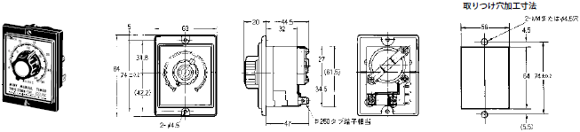 STMN 外形寸法 1 