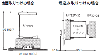 H7CN 外形寸法 4 