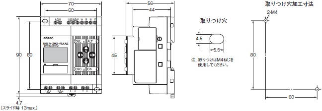 K6ER 外形寸法 2 