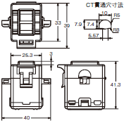 KM20-B40 外形寸法 4 