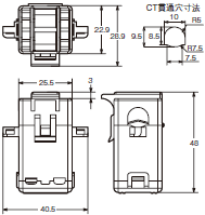 KM20-B40 外形寸法 5 