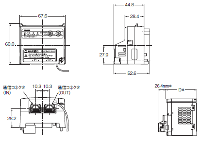 3G3MX2 外形寸法 11 
