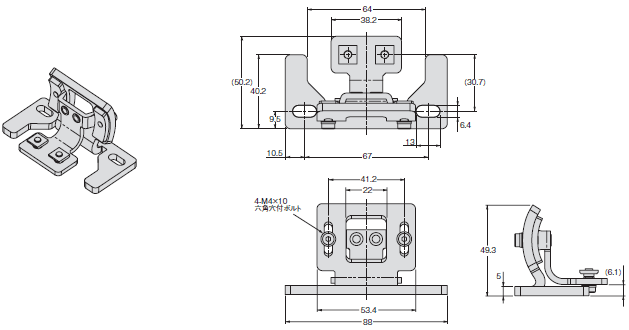 F3SR-B 外形寸法 10 