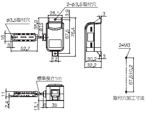 ZN-TH11-S 外形寸法 2 