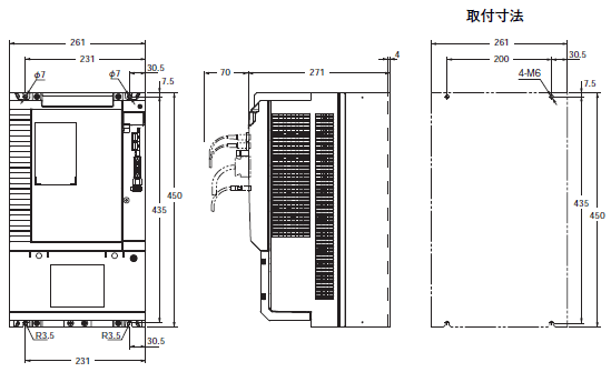 R88M-K, R88D-KN□-ECT 外形寸法 15 