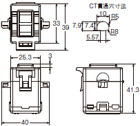 KM50-C 外形寸法 4 