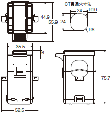 KM50-C 外形寸法 7 