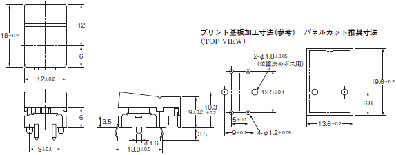 B3J 外形寸法 1 