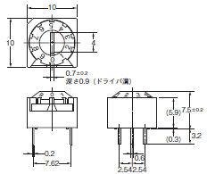 A6A 外形寸法 1 