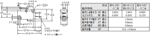 V 外形寸法 14 