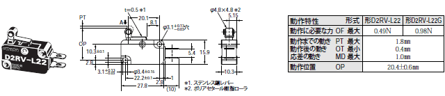 D2RV 外形寸法 13 