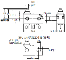 D2HW 外形寸法 3 