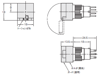 A3C 外形寸法 13 