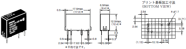 G6D 外形寸法 1 