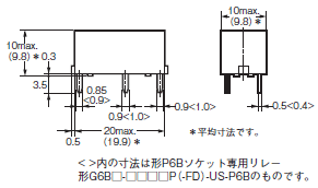 G6B 外形寸法 2 