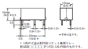 G6B 外形寸法 8 