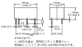 G6C 外形寸法 17 