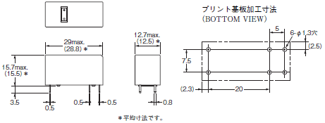 G2RL 外形寸法 3 