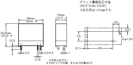 G2R 外形寸法 2 