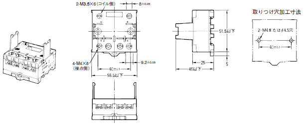 G7L 外形寸法 52 