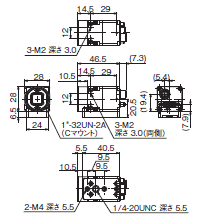 FZM1シリーズ 外形寸法 6 