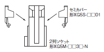 XG5（バラ線圧接コネクタ） 種類/価格 4 