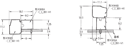 XW4 外形寸法 25 