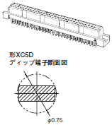 XC5（DIN標準） 外形寸法 14 