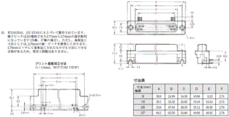 XM3 外形寸法 1 