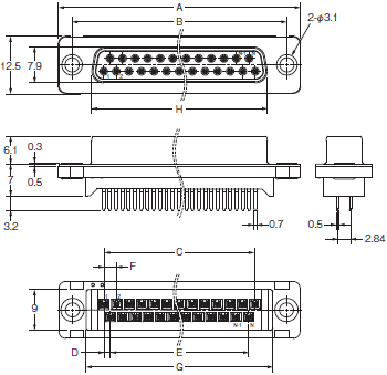 XM3 外形寸法 4 