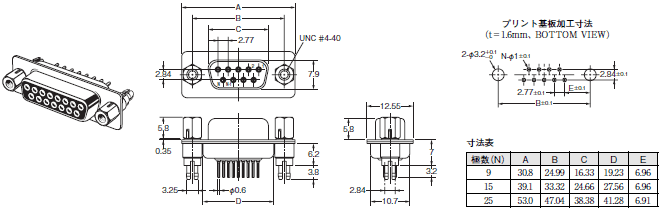 XM3-L / XM2-L / XM4K / XM4L 外形寸法 4 