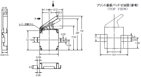 D3SH 外形寸法 2 