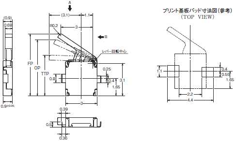 D3SH 外形寸法 9 