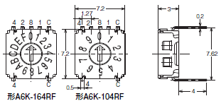 A6K / A6KS 外形寸法 6 