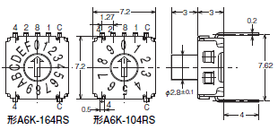 A6K / A6KS 外形寸法 7 