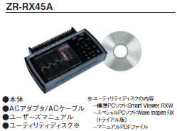 ZR-RX45 システム構成 1 