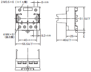 P6B, P6C, P6D, P7LF, PFP 外形寸法 15 
