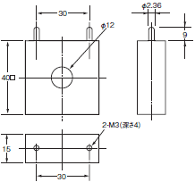 E5AN-HT / E5EN-HT 外形寸法 12 