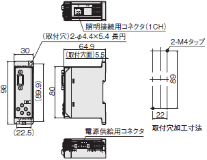 FLシリーズ 外形寸法 21 