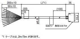 FZ4シリーズ 画像センサ/外形寸法   オムロン制御機器