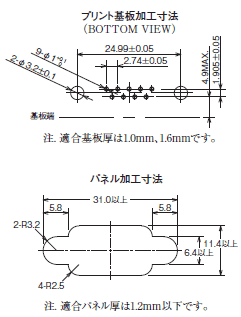 XM3-LS 外形寸法 3 
