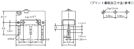 D2FD 外形寸法 3 