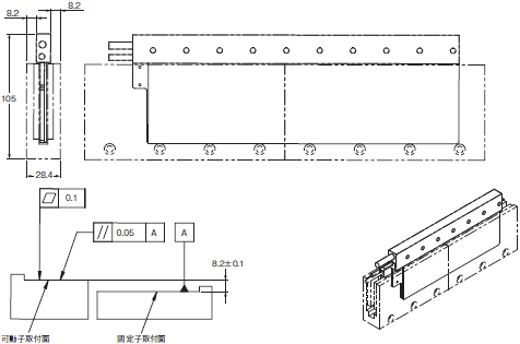 R88L-EC, R88D-KN□-ECT-L 外形寸法 29 