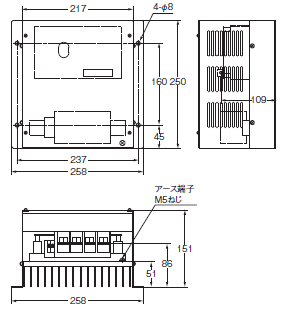 3G3RX-V1 外形寸法 18 