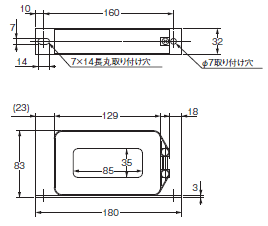 3G3RX-V1 外形寸法 25 