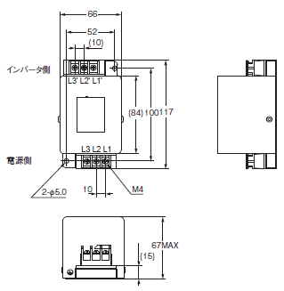 3G3RX-V1 外形寸法 27 