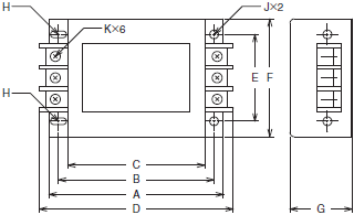 3G3MX2-V1 外形寸法 32 